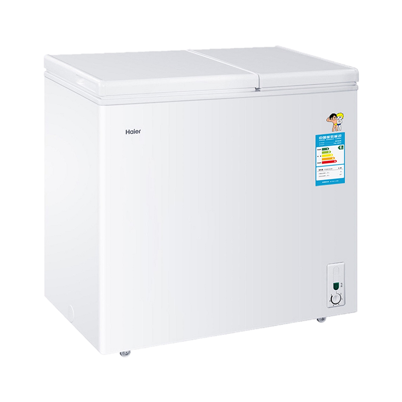 海尔 家用双温卧式冰柜