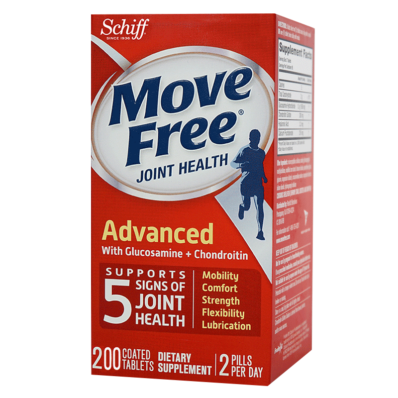 旭福 红瓶 氨糖软骨素加钙片