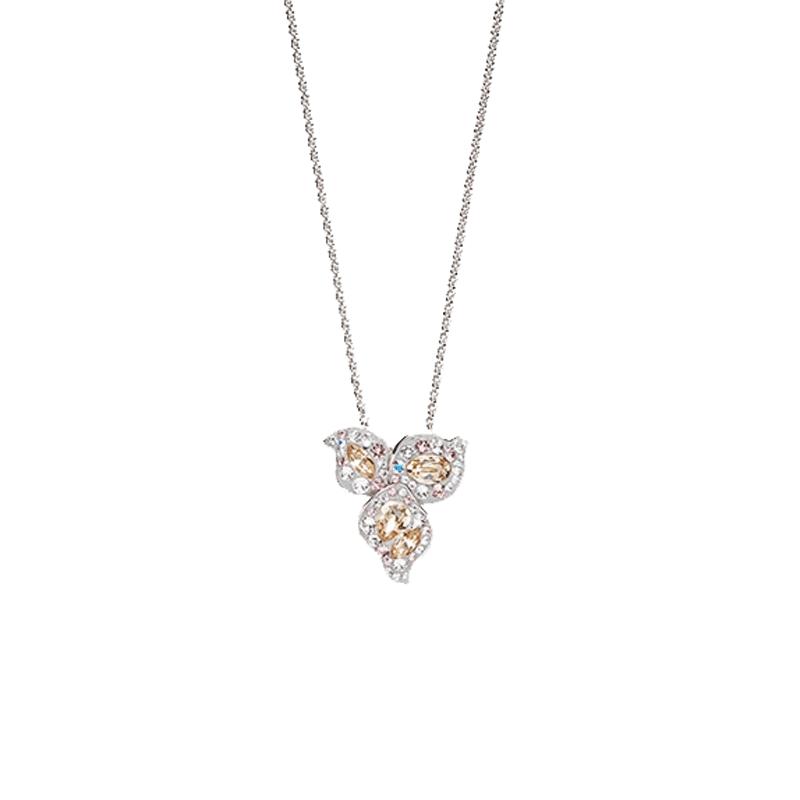 施华洛世奇 山茶花瓣项链