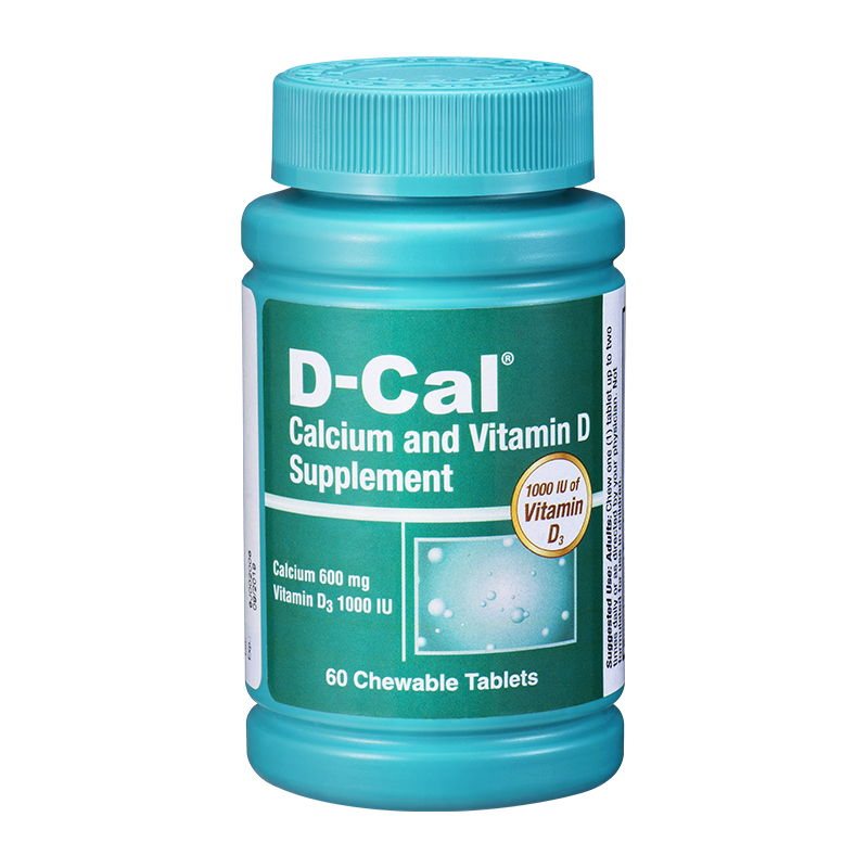 迪巧水果味成人维D钙