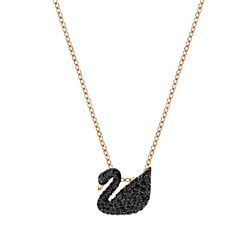 施华洛世奇 黑天鹅 项链