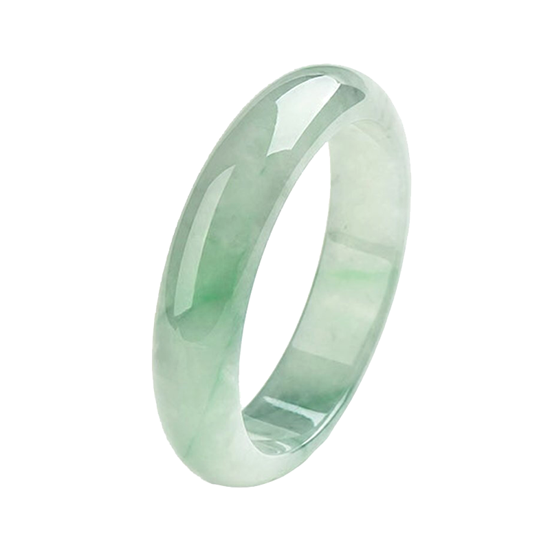 禾目玉阁 水润冰种翡翠手镯