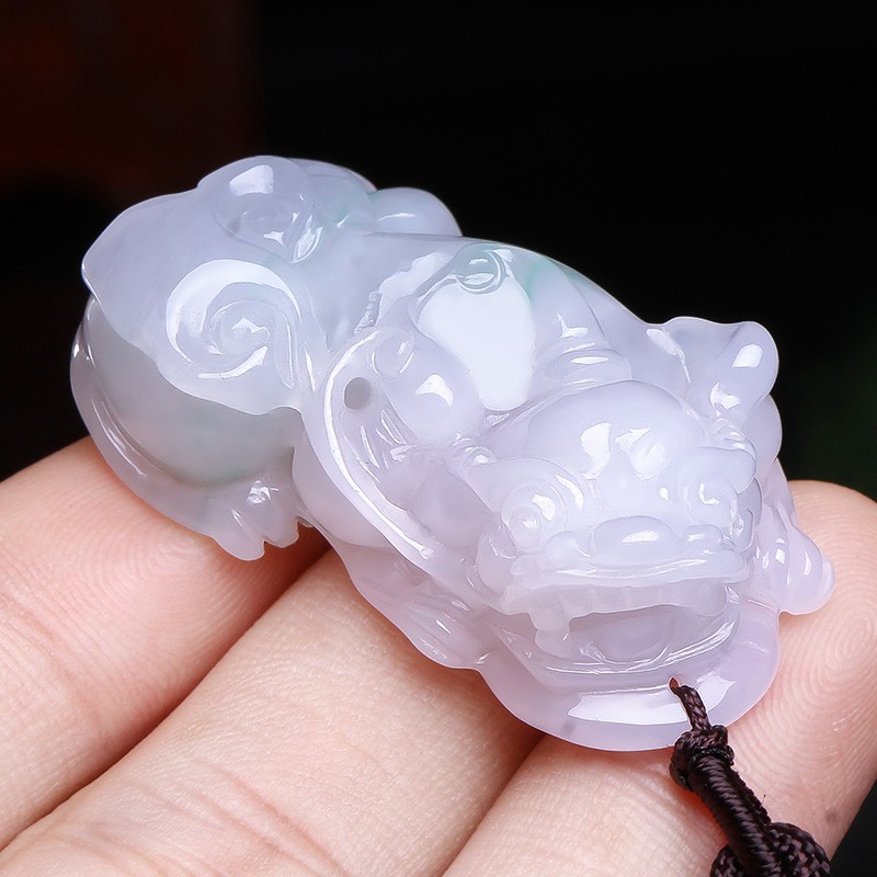 祥祯福珠宝 貔貅 翡翠吊坠