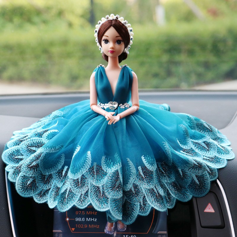 知途 卡通女神娃娃汽车摆件