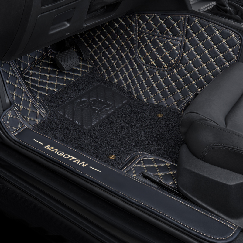 指南针 全包围防水 脚垫