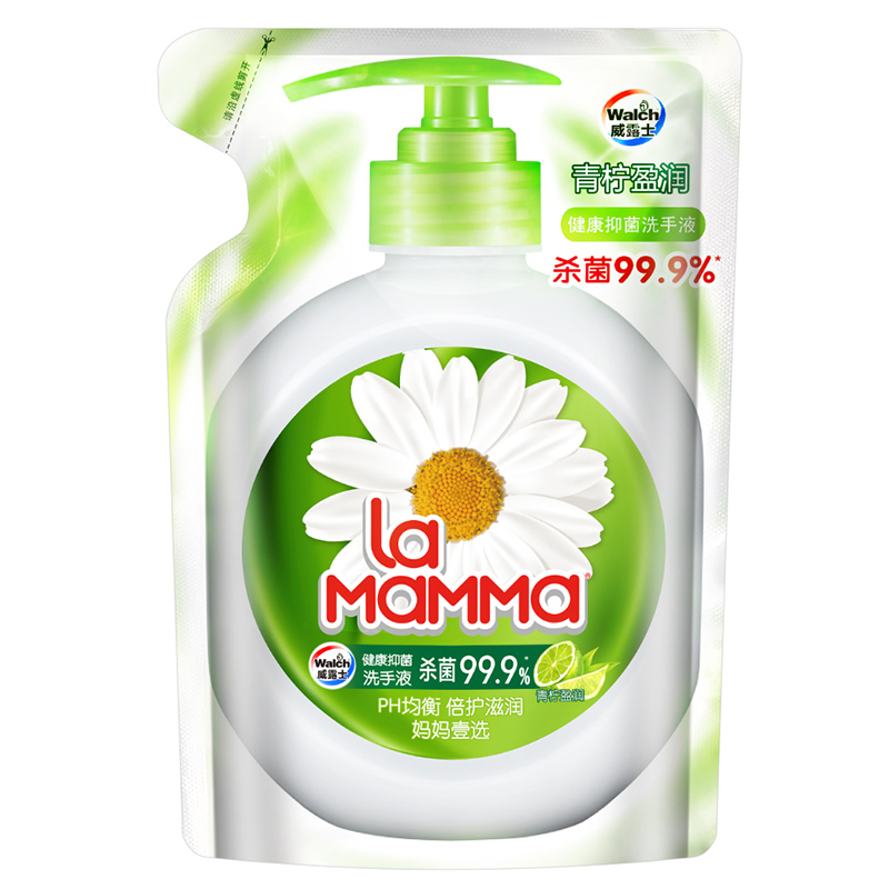 威露士青柠盈润袋装洗手液