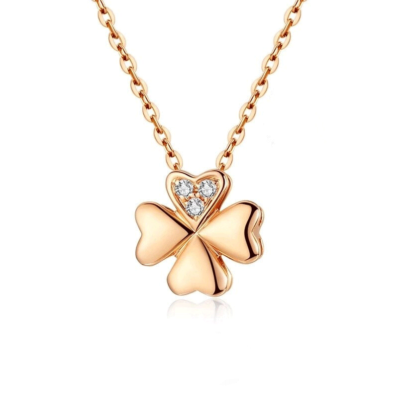 施洛尼 四叶草 项链