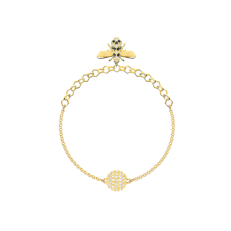施华洛世奇 磁扣蜜蜂手链