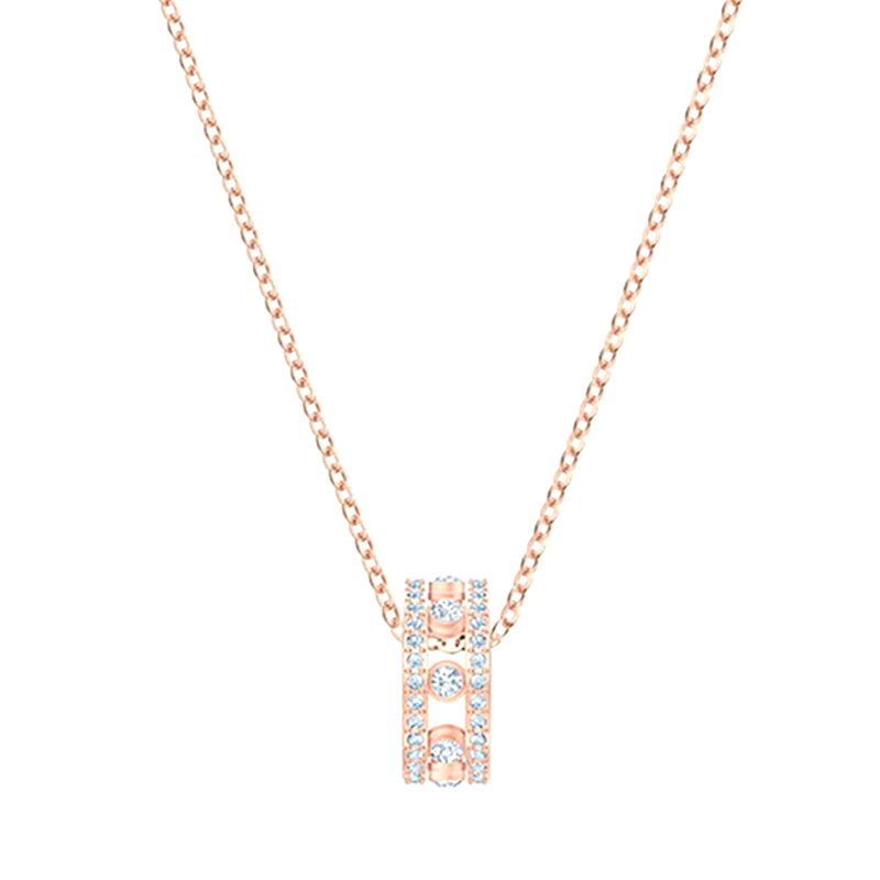 施华洛世奇 镀玫瑰金项链