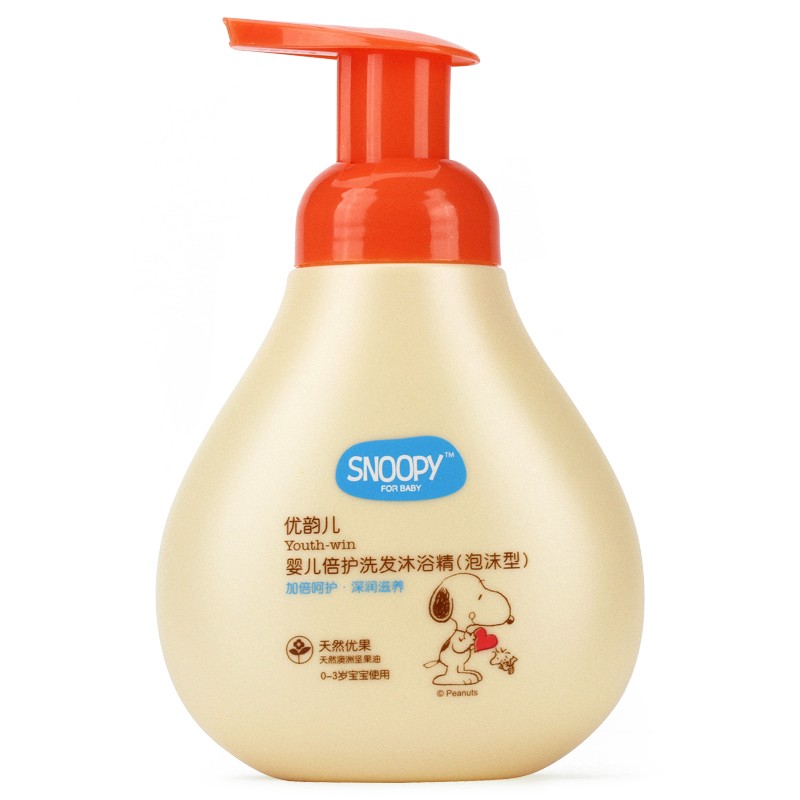 史努比 婴儿无泪配方洗发水