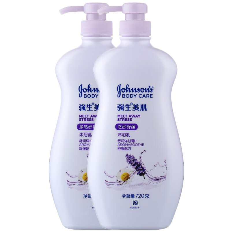 强生 悠然美肌 沐浴露