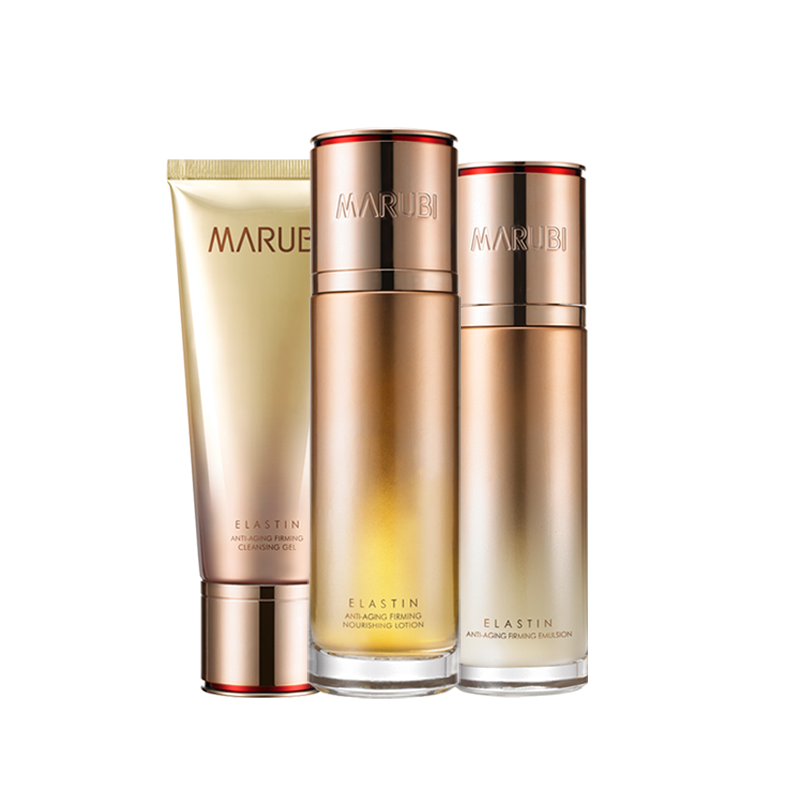 丸美 弹力蛋白 护肤套装