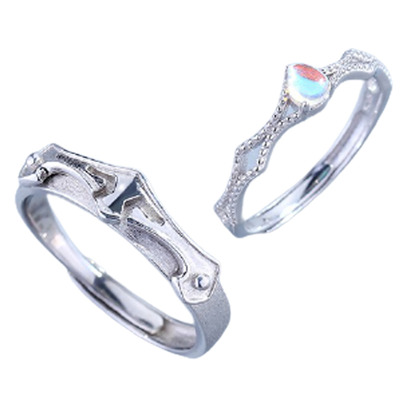 曼蒂娅公主与骑士活口戒指