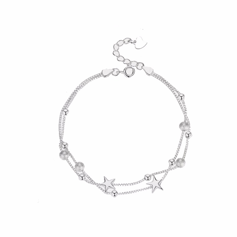 银千惠 电镀白金手链