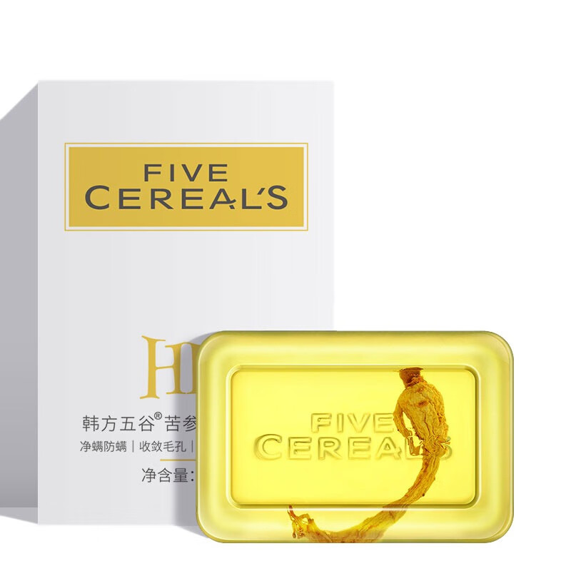 韩方五谷苦参净螨香皂