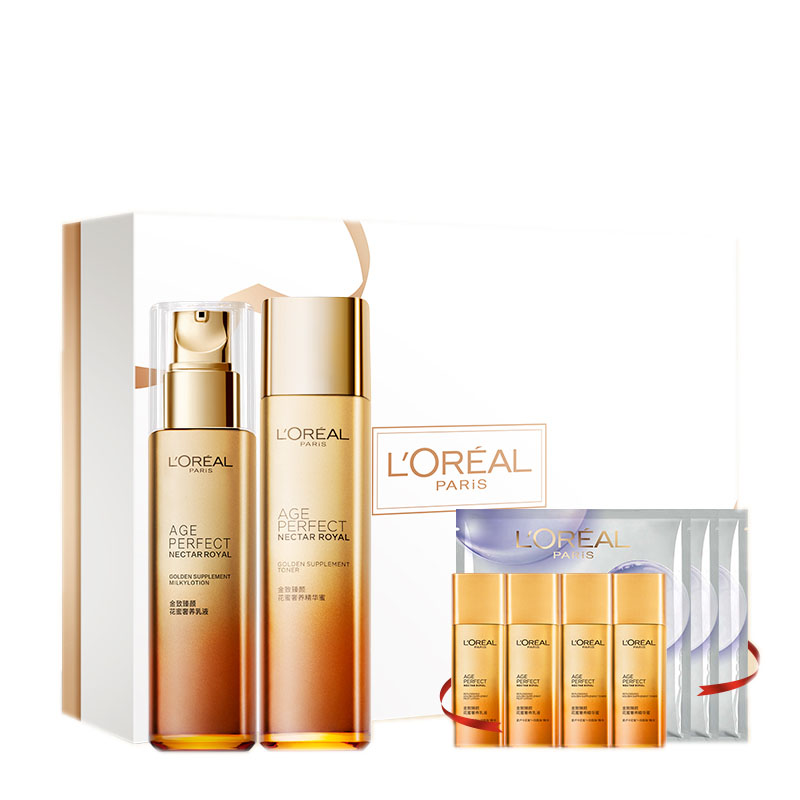 欧莱雅 四胜肽精华紧致套装