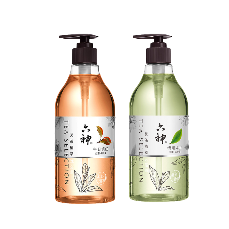 六神 茶叶精华沐浴露