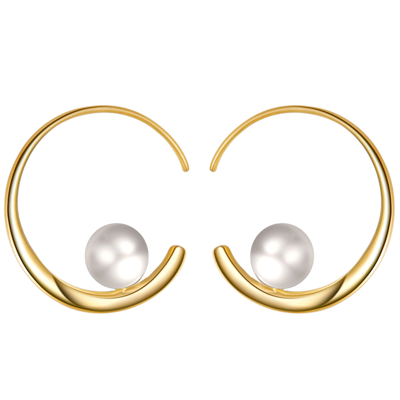 阿菲娜 弯月星河时尚耳饰