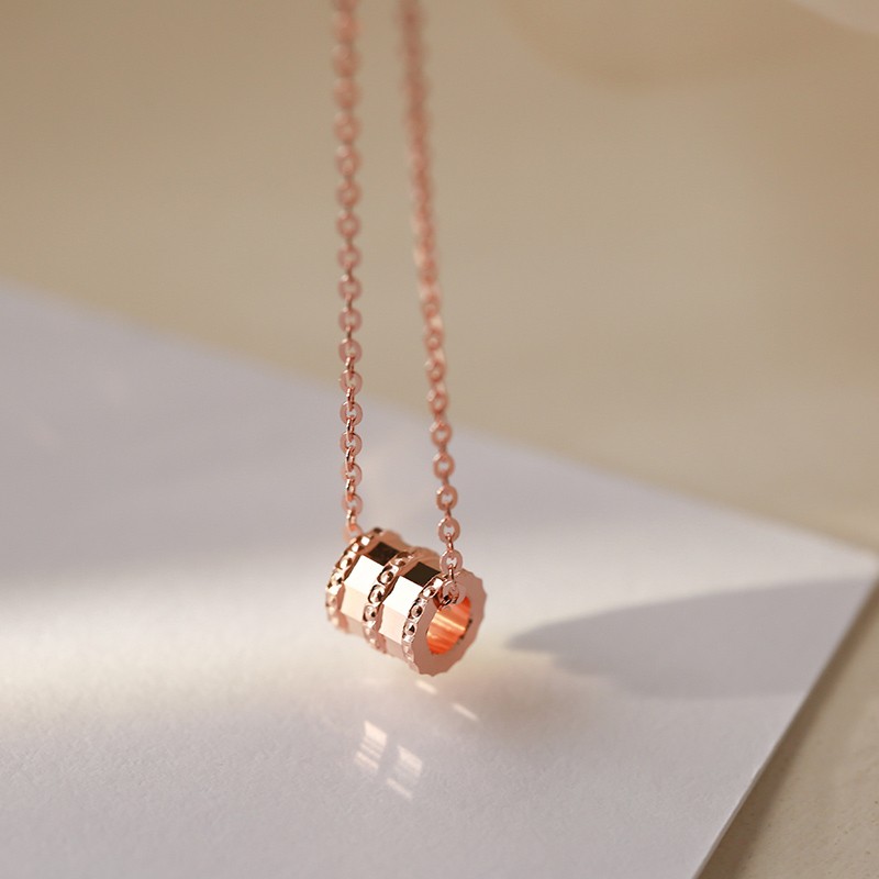 曼蒂娅 创新彩金项链