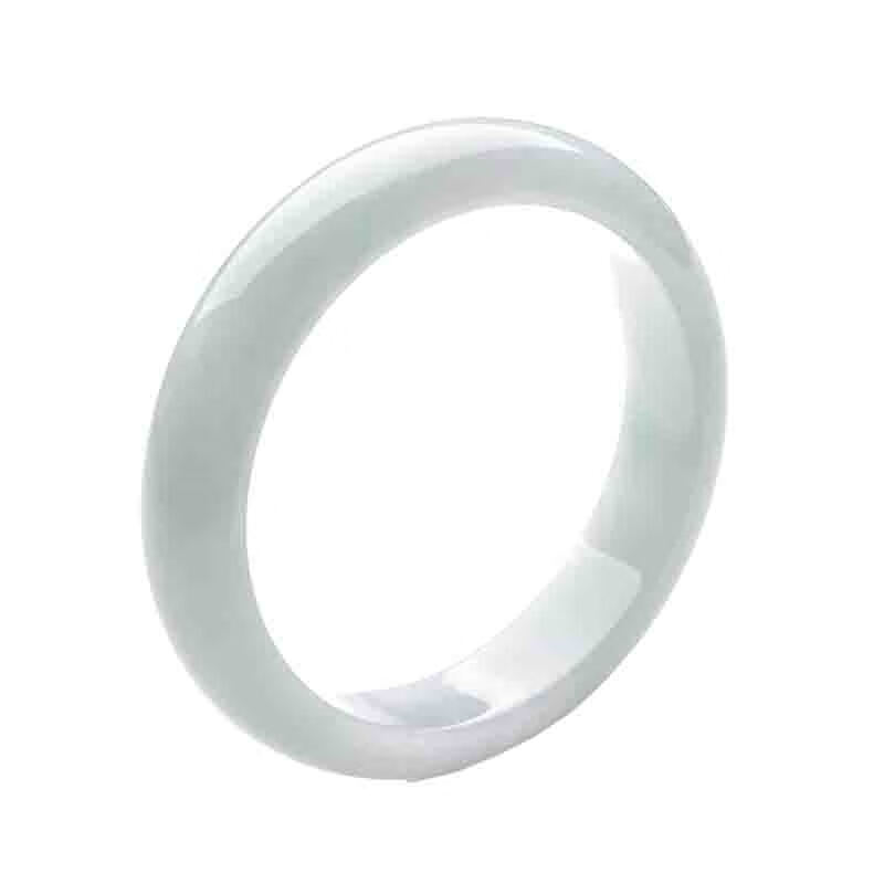 可玉可求 水润细腻翡翠手镯