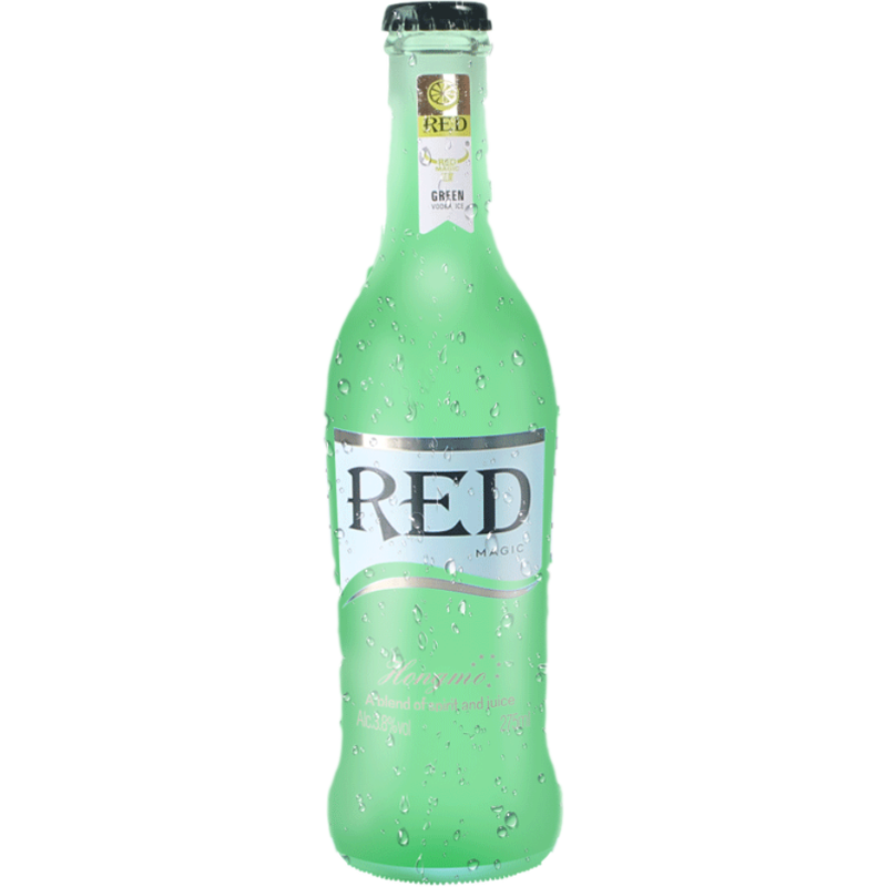 红魔玻璃瓶包装鸡尾酒