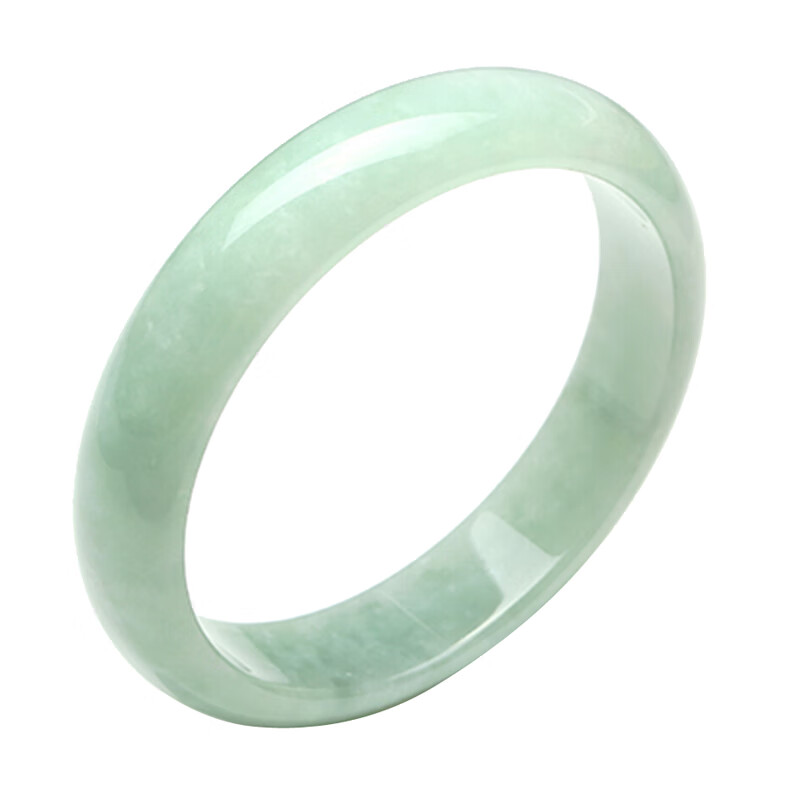 七彩雲南 冰糯种飘花翡翠手镯