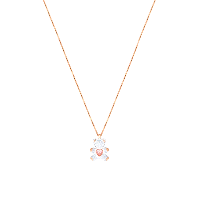 施华洛世奇 泰迪熊 项链