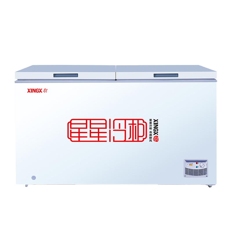 星星 双门卧式冷柜