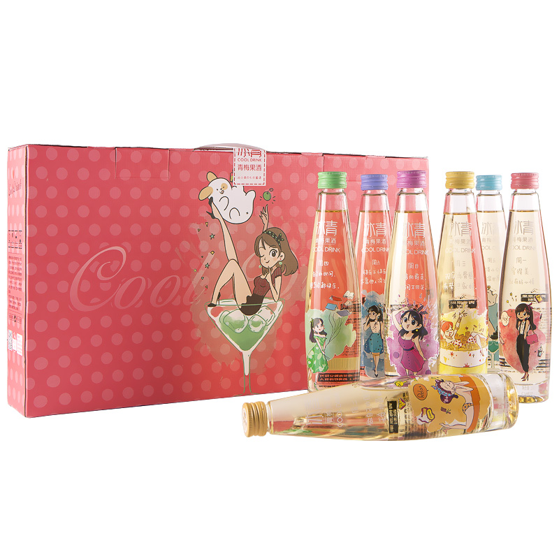 冰小青 清透澄亮低度 果酒