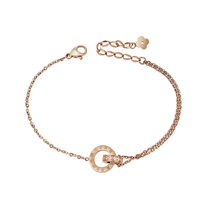 JAY 金色复古手链