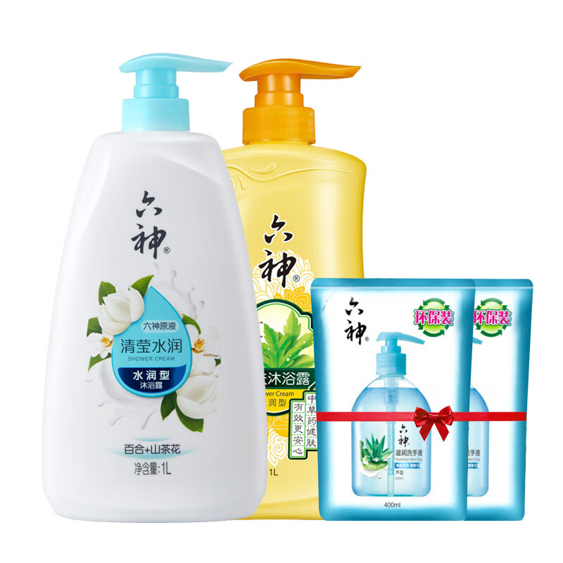 六神 清莹水润沐浴露