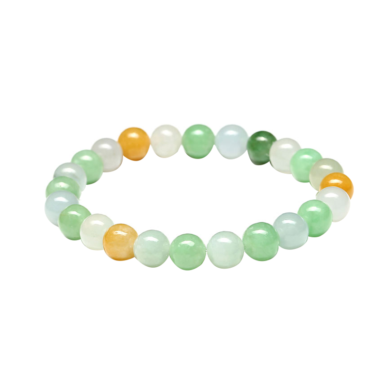 七彩云南 色泽均匀 翡翠手镯