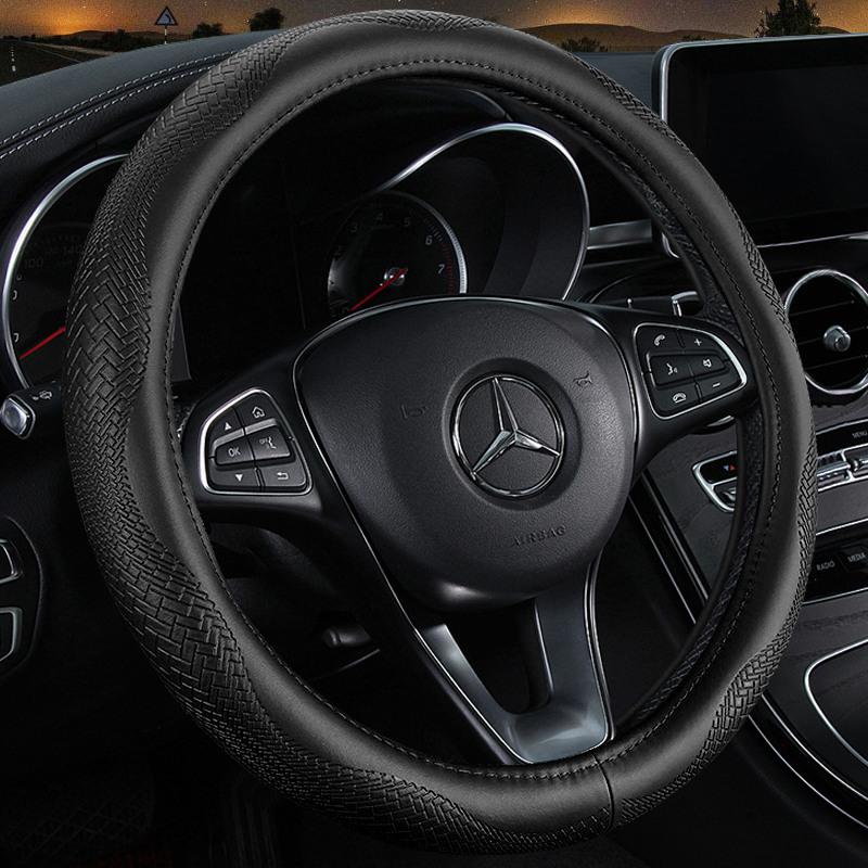 胤汝 牛皮方向盘套
