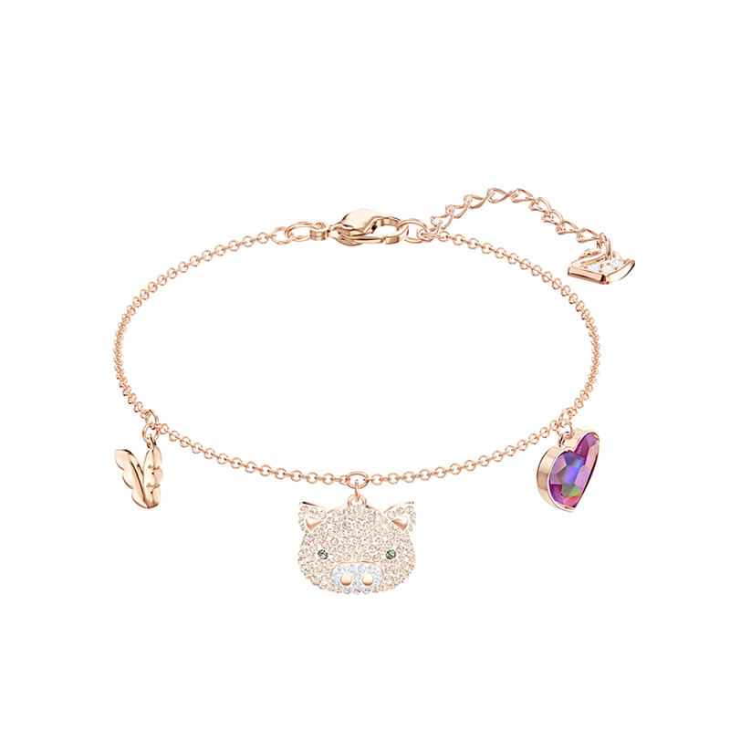 施华洛世奇 可爱飞猪 手链