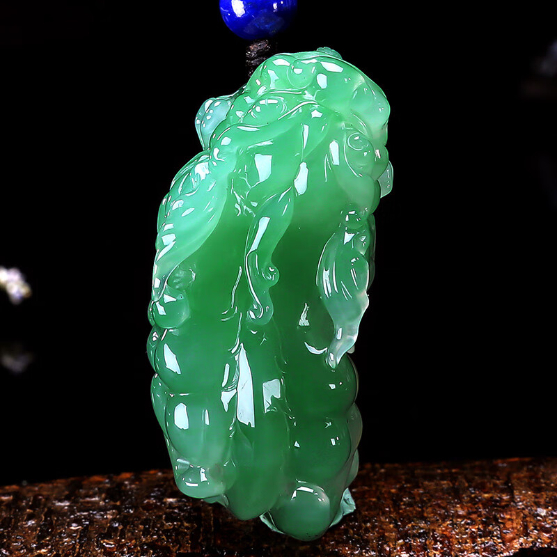 祥祯福珠宝 貔貅 翡翠吊坠