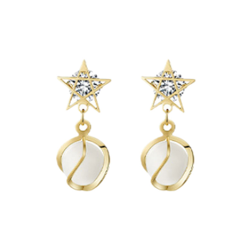 缔晶 日韩风 耳饰