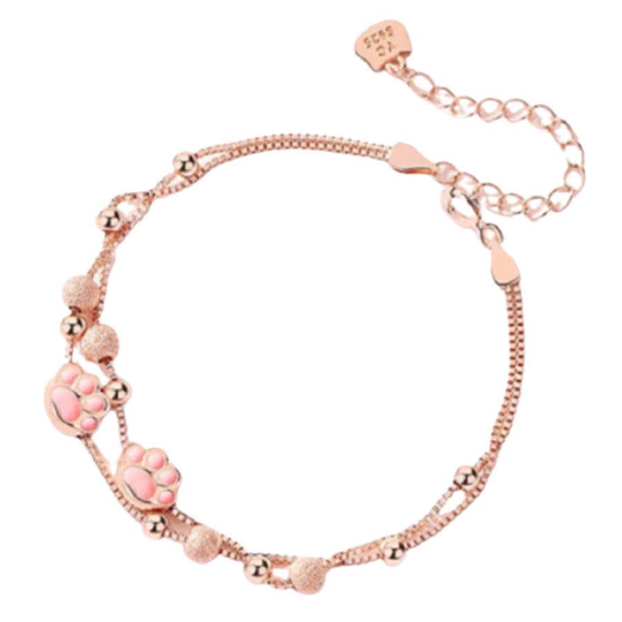 银千惠嘟嘟猫爪手链