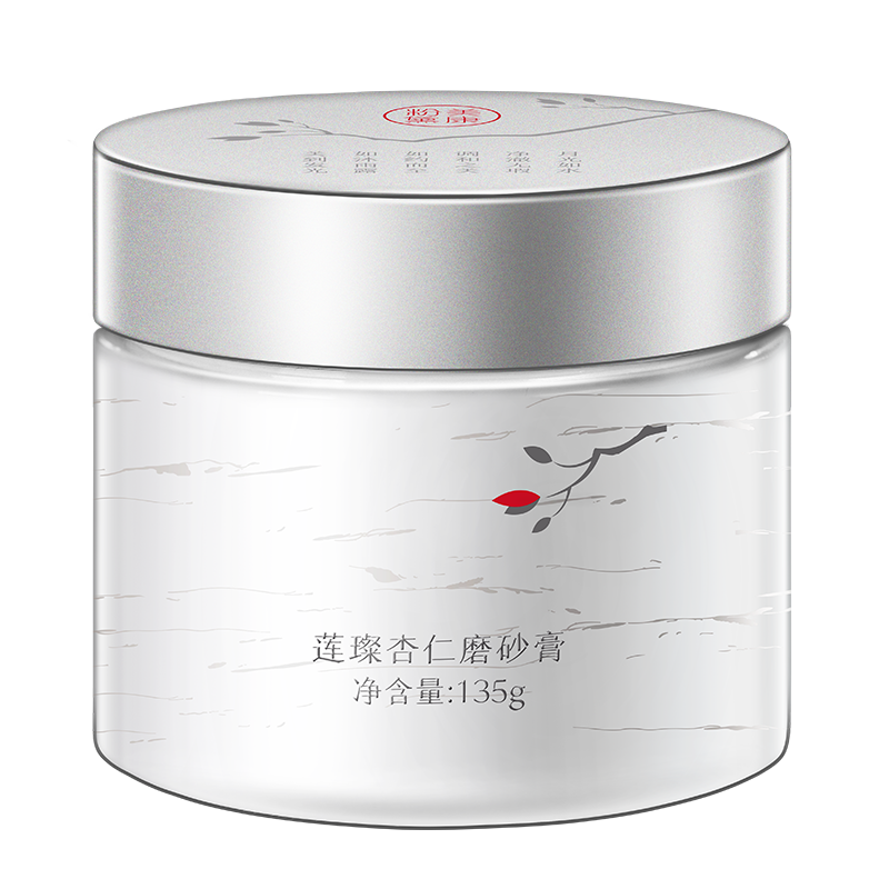 美康粉黛 莲璨杏仁磨砂膏