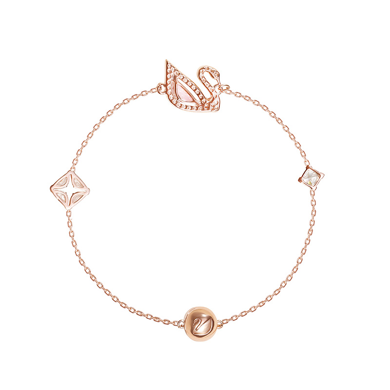 施华洛世奇粉嫩浪漫女款手链