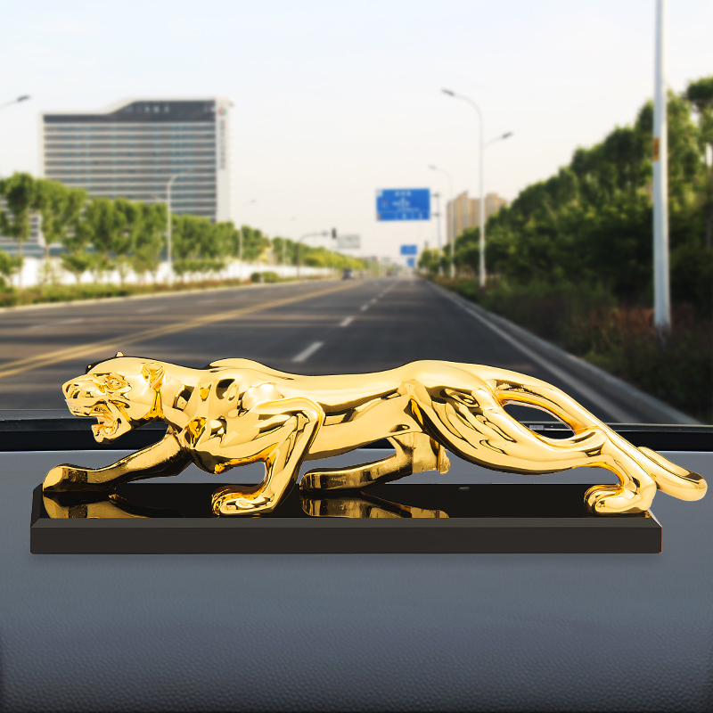 肯捷 大好金钱豹汽车摆件