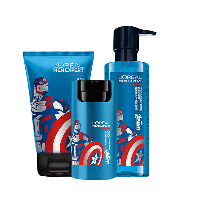 欧莱雅 玻尿酸补水 护肤套装