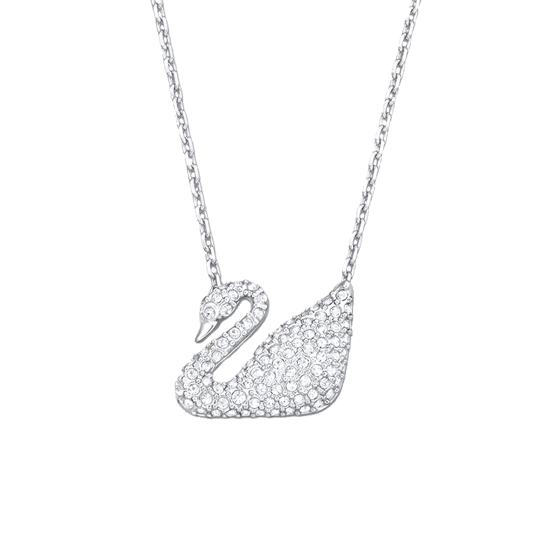 施华洛世奇 银天鹅 项链