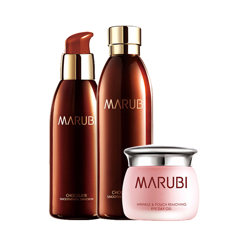 丸美 鲜肌淡纹套装