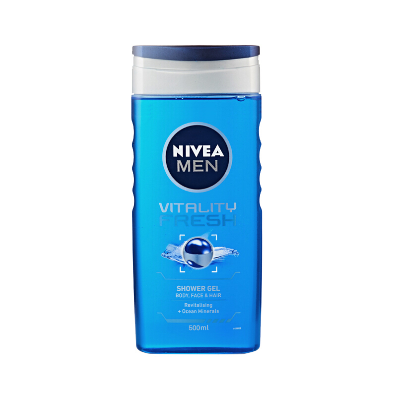 妮维雅男士劲爽原力沐浴露