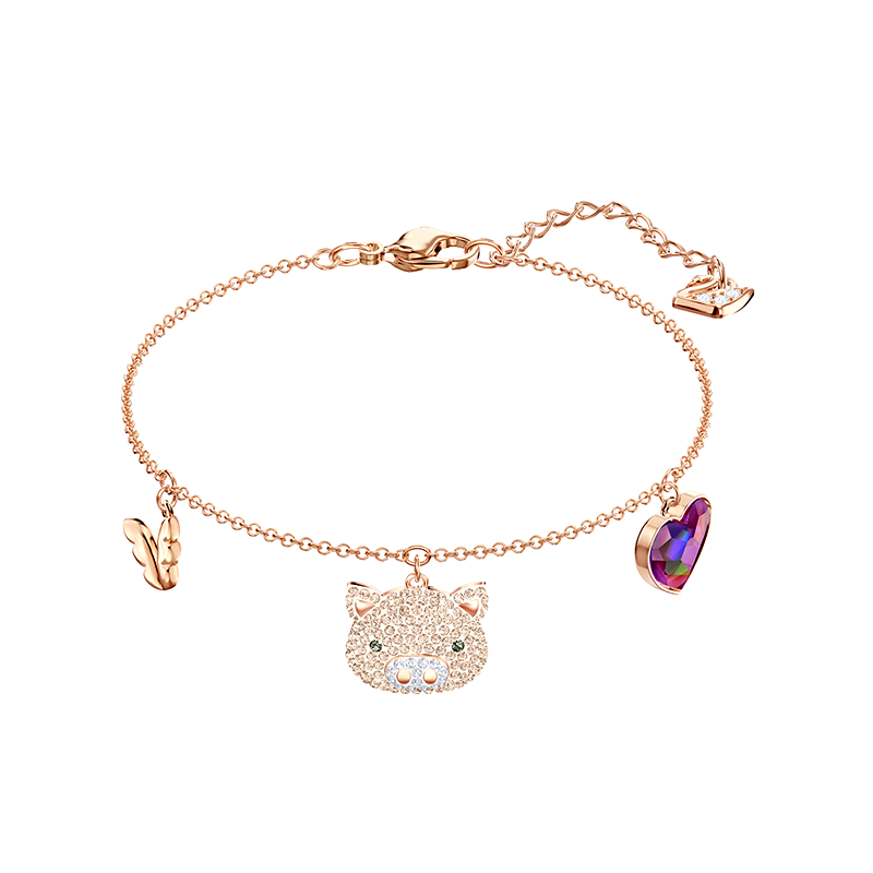 施华洛世奇 可爱飞猪手链