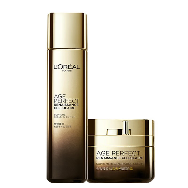 欧莱雅金致臻颜奢养紧妍护肤品