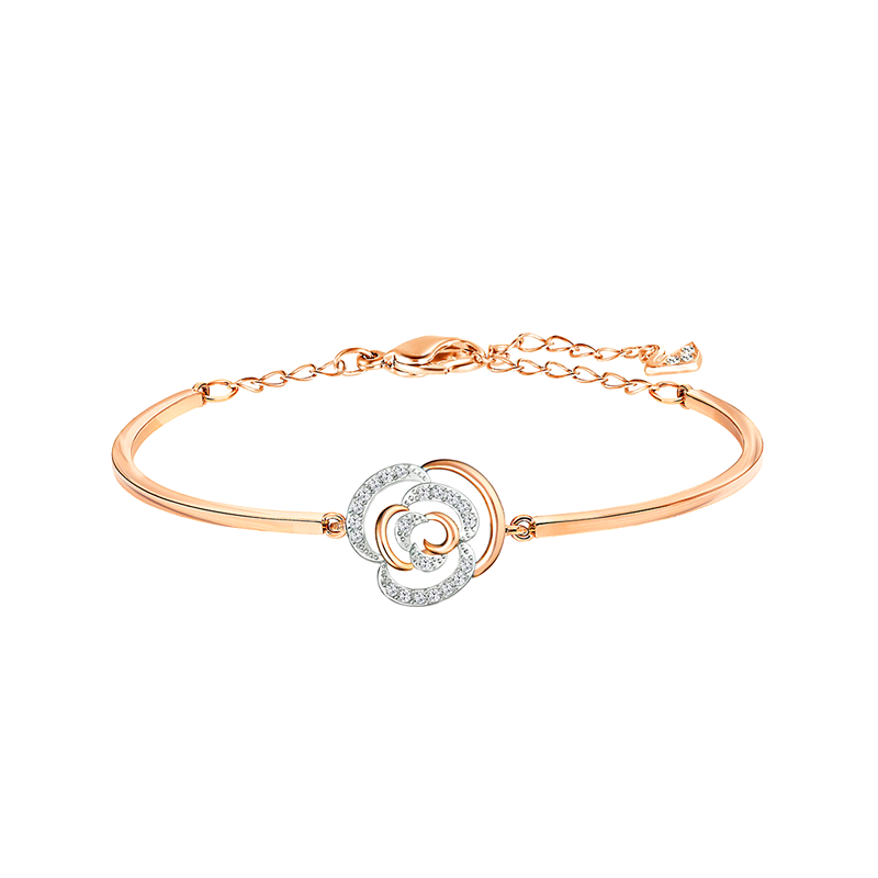 施华洛世奇 玫瑰花手链