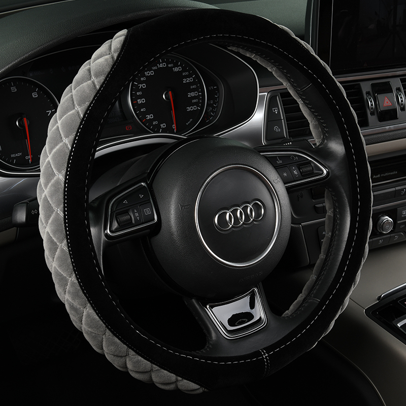 微尚 冬季毛绒方向盘套