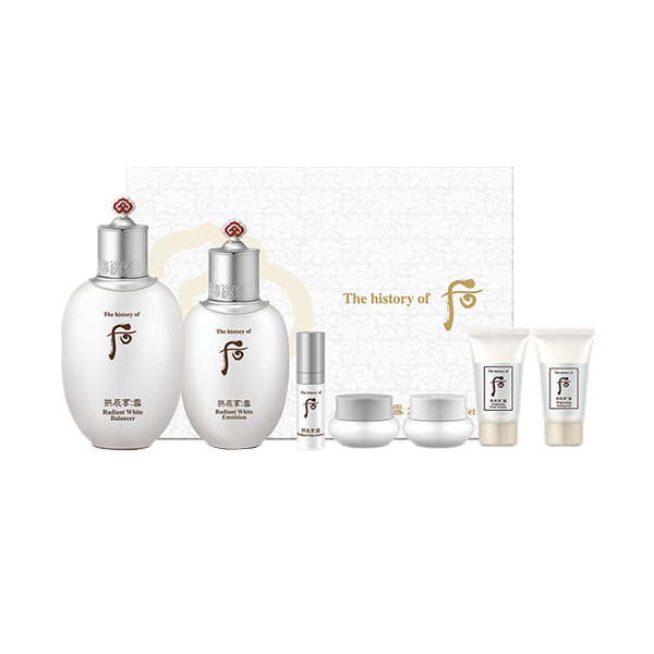 Whoo 雪玉凝水 护肤套装