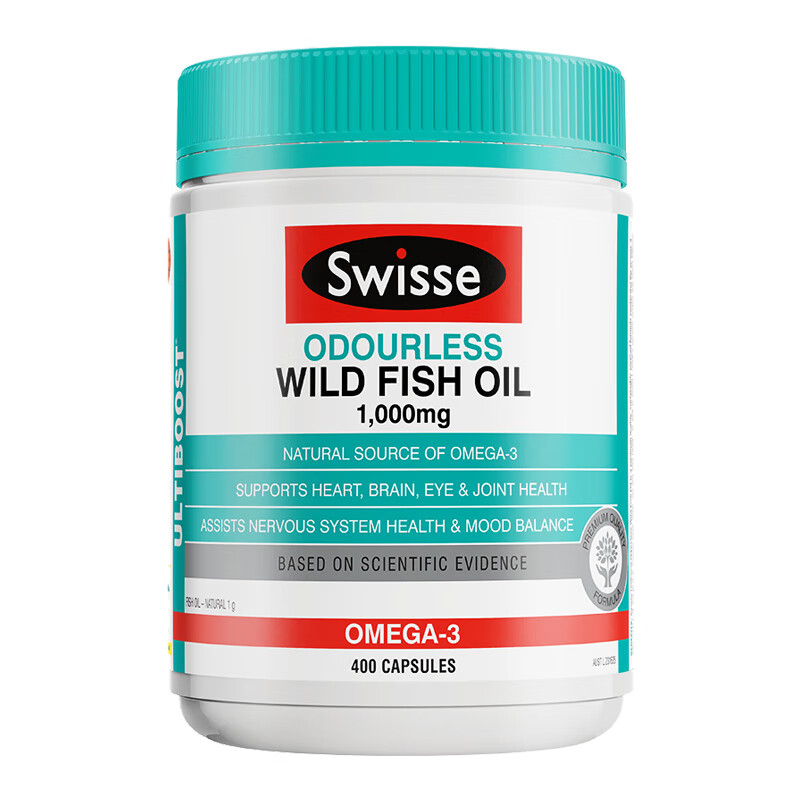 Swisse野生鱼油软胶囊